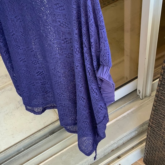 Anthropologie Akemi+Kin s/s Open Weave Top - Picture 3 of 6